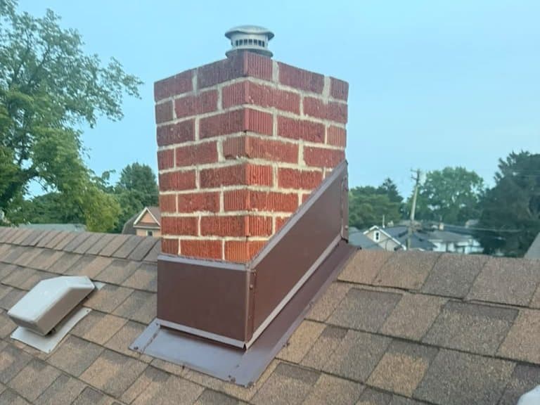 Gutters & Chimney Flashing, After